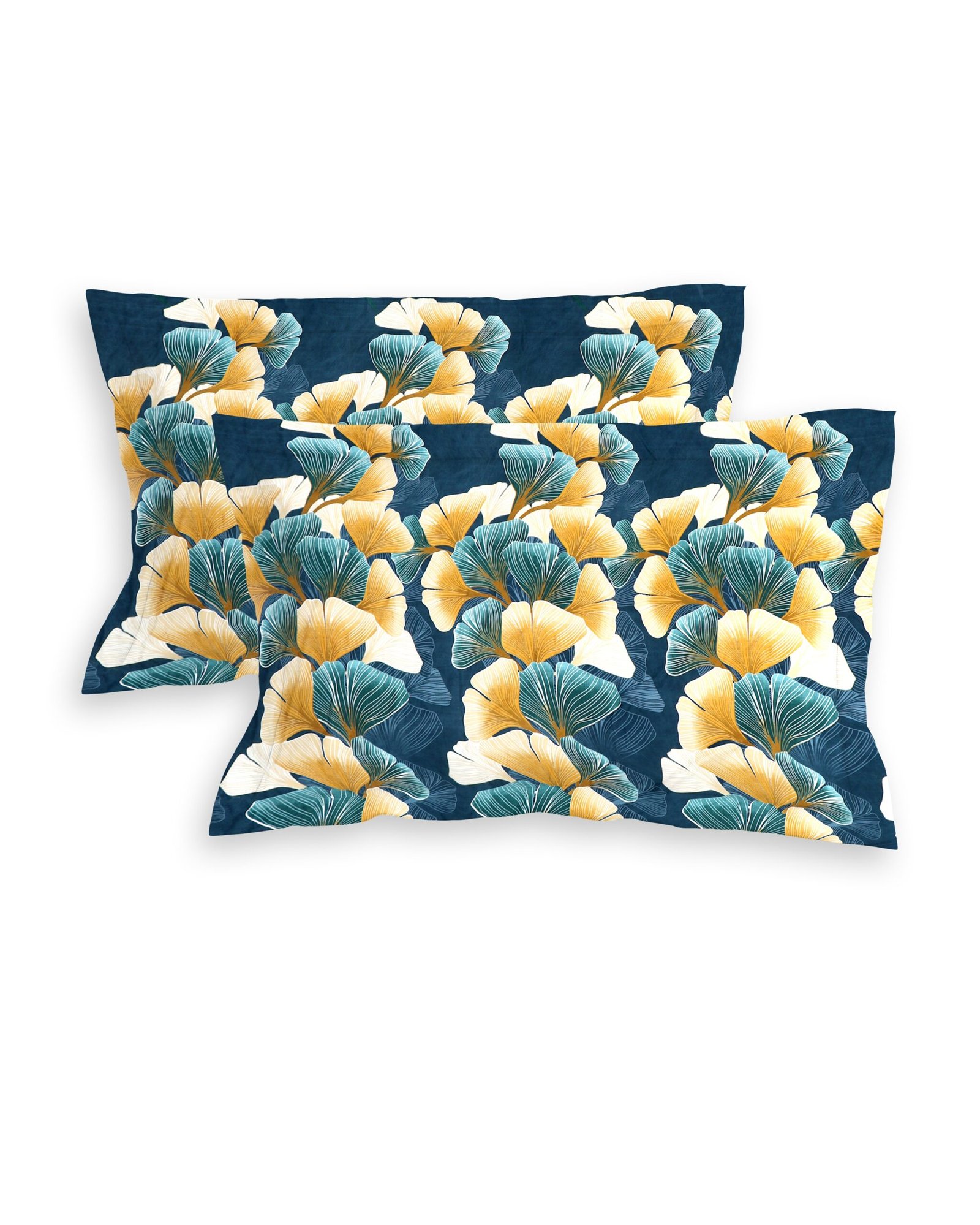 Glace Cotton Double Flat Bedsheet With 2 Pillow Covers (Jelly)