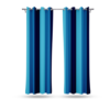 9 feet Long Door Curtains Polyester Room Darkening Set Of 2 (Blue) 40