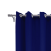 9 feet Long Door Curtains Polyester Room Darkening Set Of 2 (Blue)52A