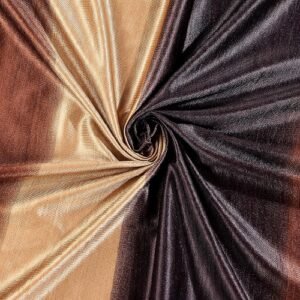 9 feet Long Door Curtains Polyester Room Darkening Set Of 2 (Brown)