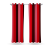 9 feet Long Door Curtains Polyester Room Darkening Set Of 2 (Red) 41