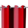9 feet Long Door Curtains Polyester Room Darkening Set Of 2 (Red) 41