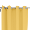 9 feet Long Door Curtains Polyester Room Darkening Set Of 2 (Yellow) 41b