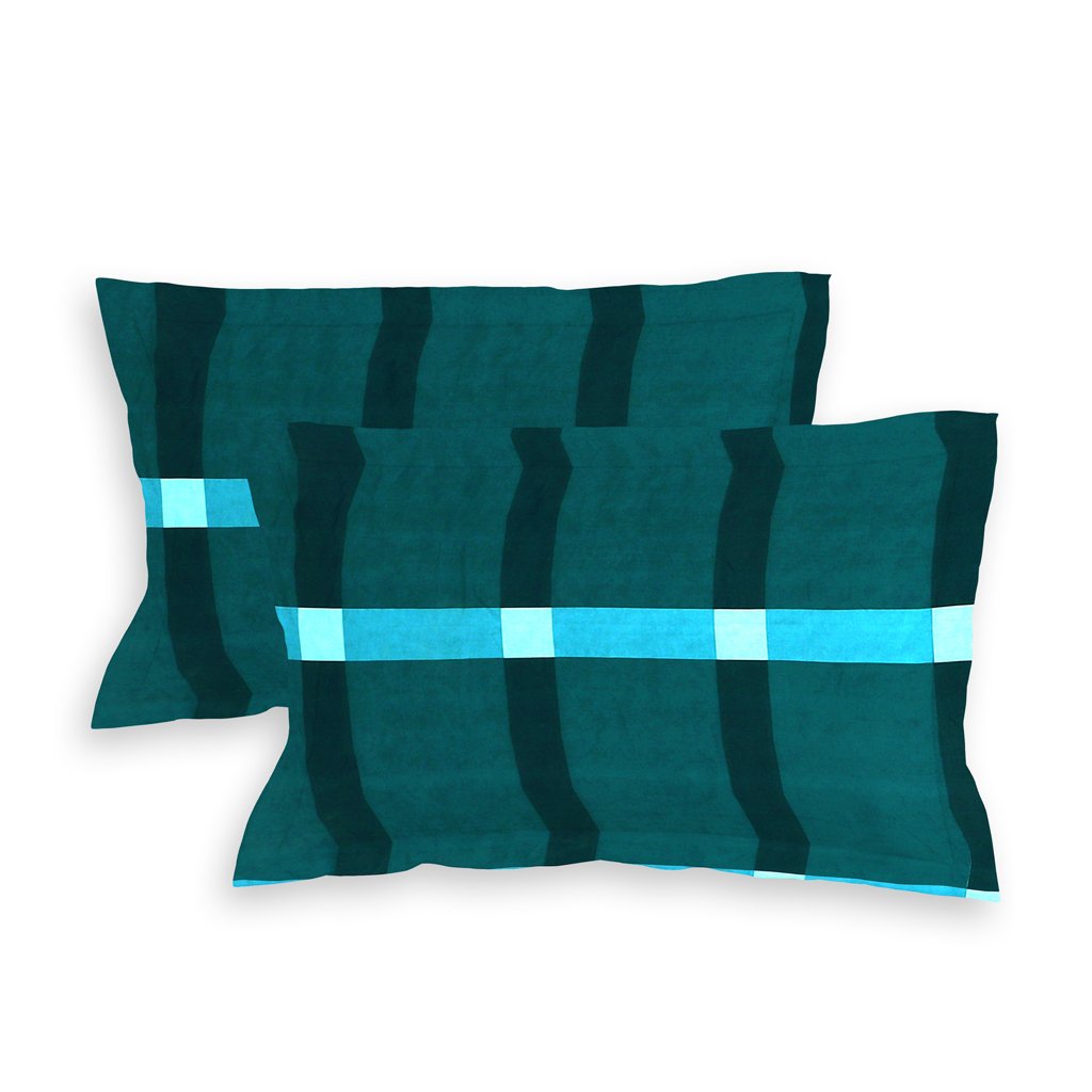 Elastic Fitted King Size Double Bed Sheet With 2 Pillow Covers (Cream)