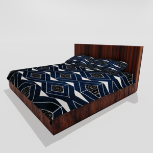 Winter Warm King Size Flat Double Bedsheet With 2 Pillow Covers - (Teal Green) 105