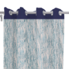 9 feet Long Door Curtains Polyester Room Darkening Set Of 2 (Aqua) 29