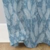 9 feet Long Door Curtains Polyester Room Darkening Set Of 2 (Blue)15c