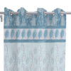 9 feet Long Door Curtains Polyester Room Darkening Set Of 2 (Blue)26a