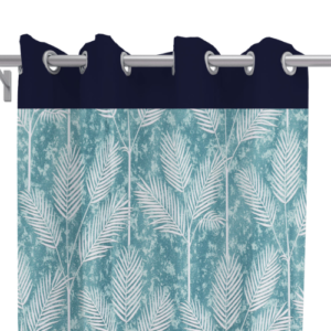 9 feet Long Door Curtains Polyester Room Darkening Set Of 2 (Green) 21