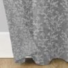 9 feet Long Door Curtains Polyester Room Darkening Set Of 2 (Grey)12