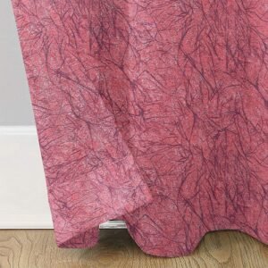 9 feet Long Door Curtains Polyester Room Darkening Set Of 2 (Pink)