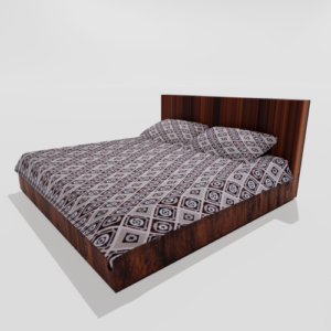 Glace Cotton Double Flat Bedsheet With 2 Pillow Covers (White) 15