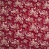 Glace Cotton‎ Single Flat Bed Sheet With 1 Pillow Cover (Red)