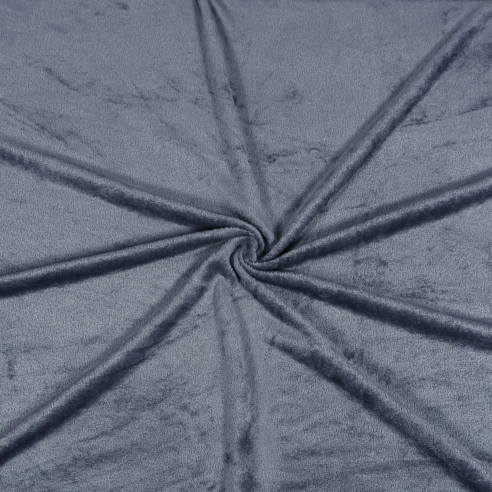 Winter Warm King Size Flat Double Bedsheet With 2 Pillow Cover (Grey)