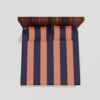 Glace Cotton Double Flat Bedsheet With 2 Pillow Covers (Orange)