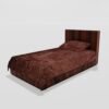 Winter Soft Warm Single Flat Bedsheet With 1 Pillow Cover (Brown) 17