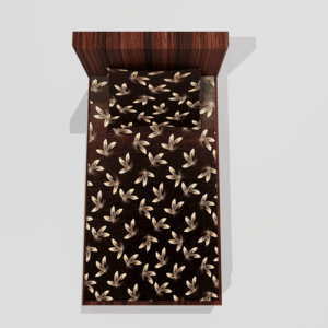 Winter Warm Soft Fitted Single Bedsheet With 1 Pillow Cover (Gold)