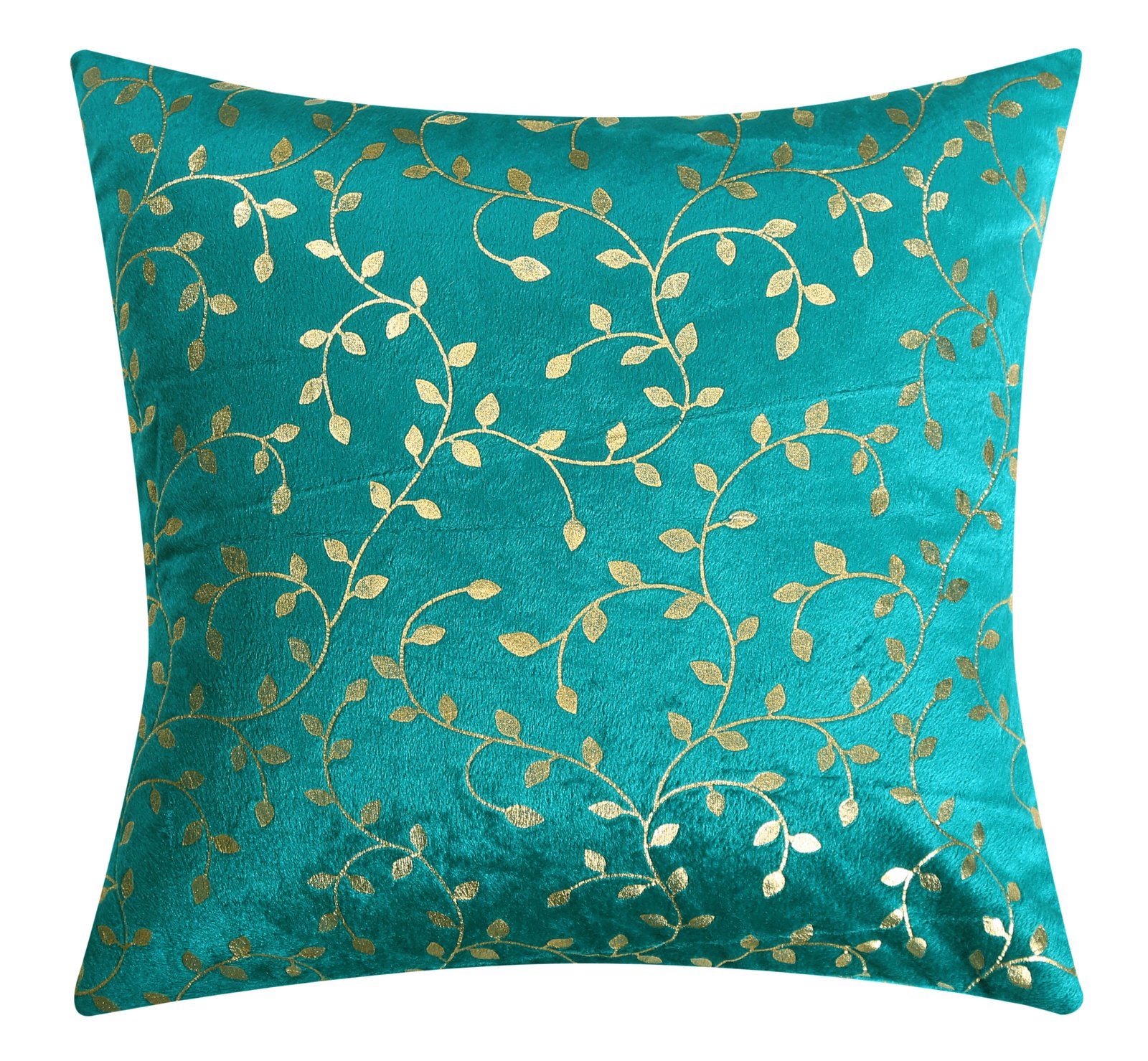 RD TREND Velvet Cushion Covers 16 x 16 inches,Set of 5(Sea Green)