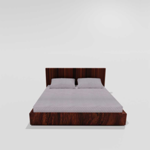 Pure Cotton Elastic Fitted Double Bedsheets With 2 Pillow Covers (Grey) 7