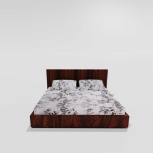 Pure Cotton Elastic Fitted Double Bedsheets With 2 Pillow Covers (White) 16