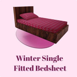 Winter Single Fitted Bedsheet