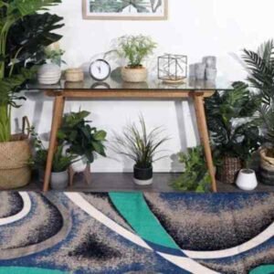 buy-washable-designer-printed-anti-skid-mat-thin-dari-collection-waves-design-100-pure-cotton-elegant-mat-for-living-room-hall-drawing-room-size-3-feet-by-5-feet