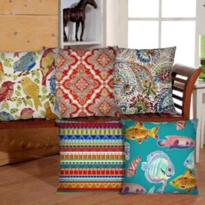 set-of-5-decorative-hand-made-jute-cushion-covers-multicolor-16-inch-x-16-inch