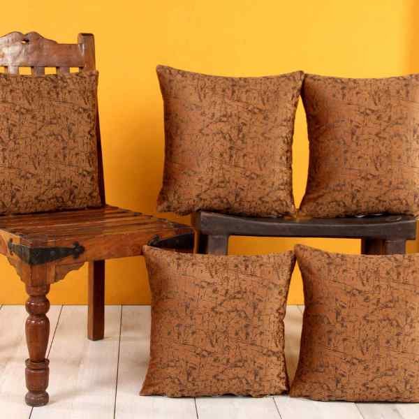 suede-design-vegan-leather-like-cushion-cover-for-sofa-couch-brown-set-of-5