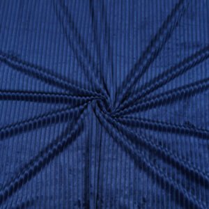 Winter Warm King Size Flat Double Bedsheet With 2 Pillow Cover (Blue)