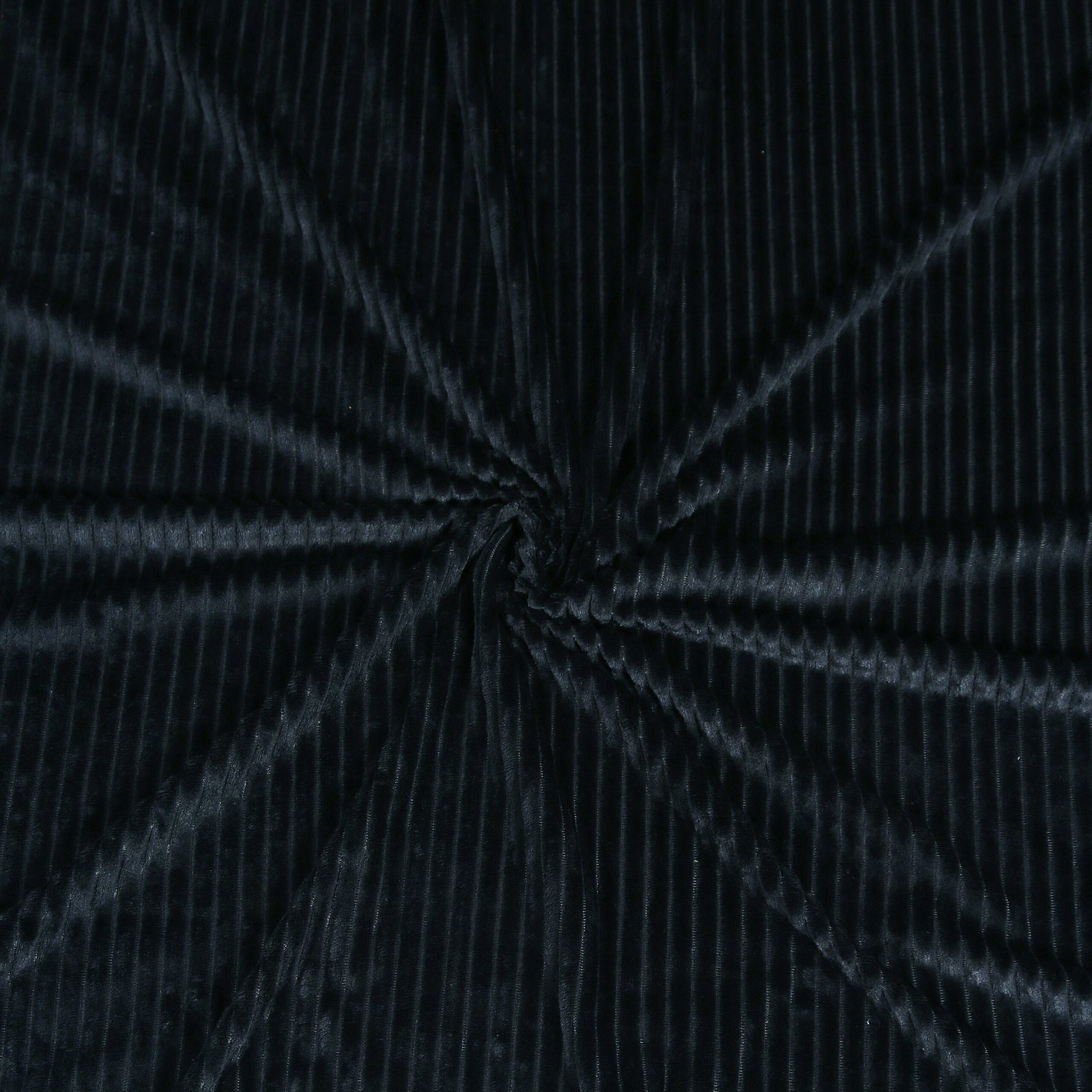 Winter Warm King Size Flat Double Bedsheet With 2 Pillow Cover (Z-Black)