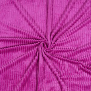 Winter Warm King Size Flat Double Bedsheet With 2 Pillow Cover (Pink)