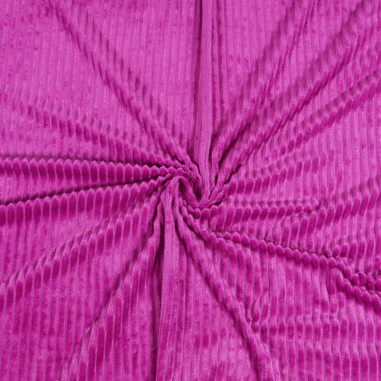 Winter Warm King Size Flat Double Bedsheet With 2 Pillow Cover (Pink)