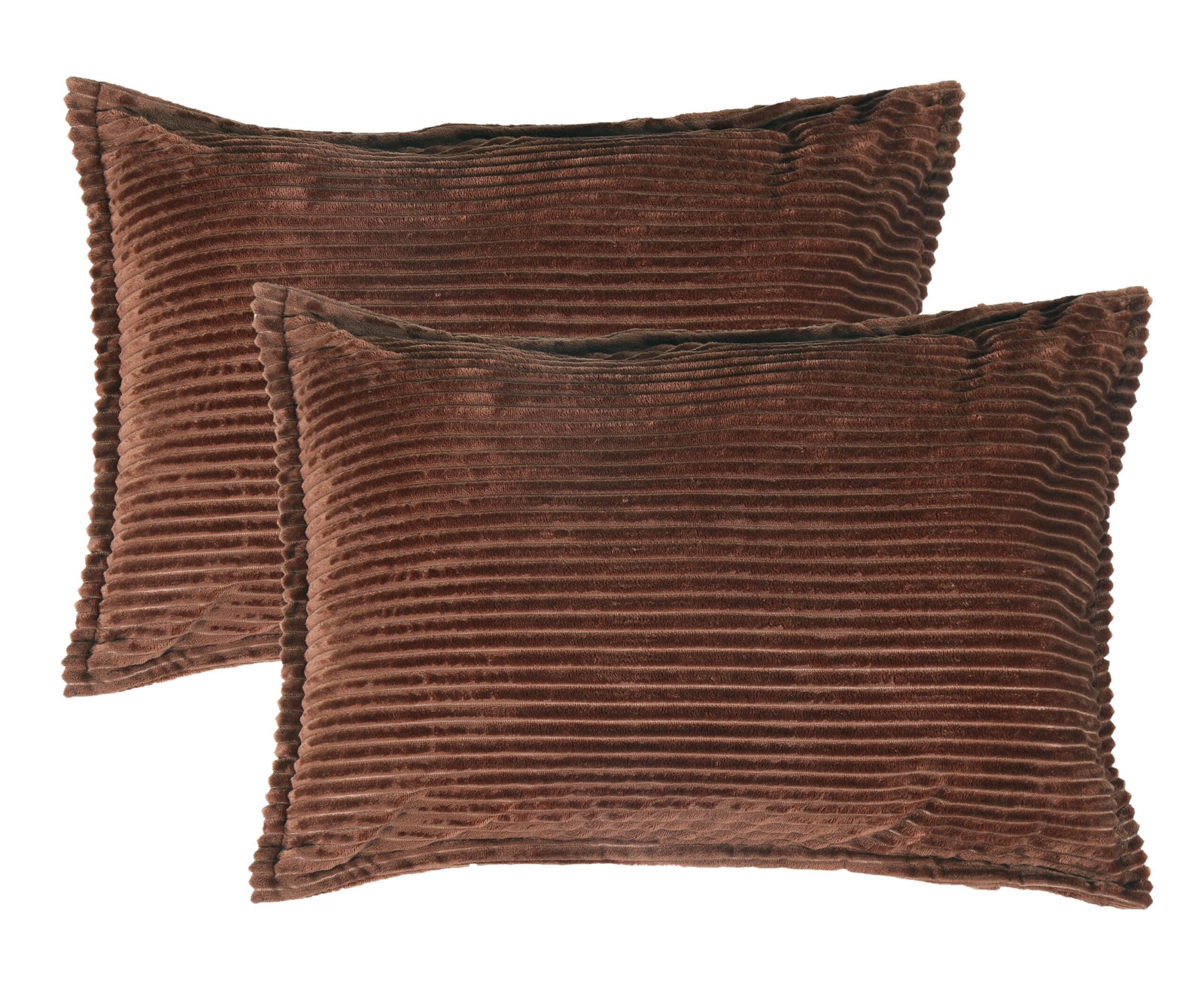 Winter Warm King Size Flat Double Bedsheet With 2 Pillow Cover (Coffee)