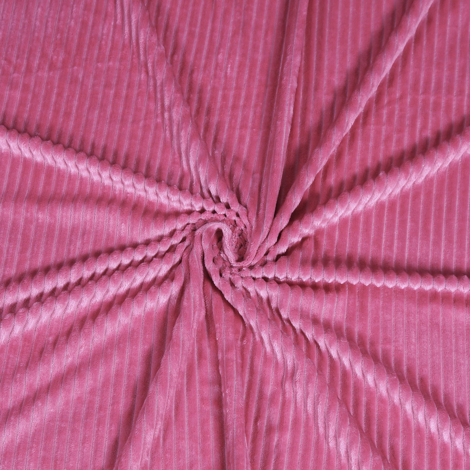 Winter Warm King Size Flat Double Bedsheet With 2 Pillow Cover (Light Pink)