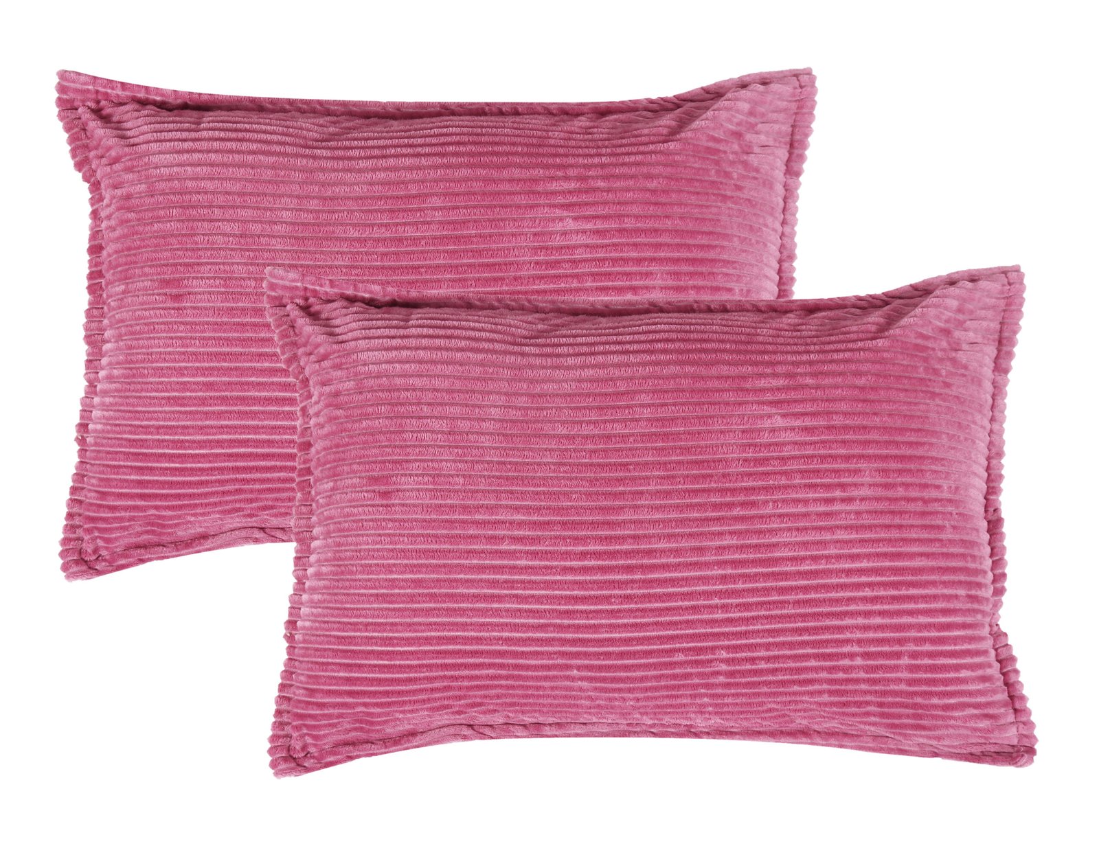 Winter Warm King Size Flat Double Bedsheet With 2 Pillow Cover (Light Pink)