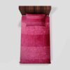 Winter Soft Warm Single Flat Bedsheet With 1 Pillow Cover (Pink)