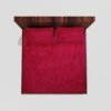 Winter Warm King Size Fitted Double Bedsheet With 2 Pillow Covers (Magenta)