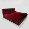 Winter Warm King Size Flat Double Bedsheet With 2 Pillow Cover (Maroon)