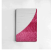 Winter Warm Soft Fitted Single Bedsheet With 1 Pillow Cover (Pink)