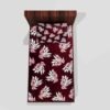 Winter Warm Soft Fitted Single Bedsheet With 1 Pillow Cover (Red)