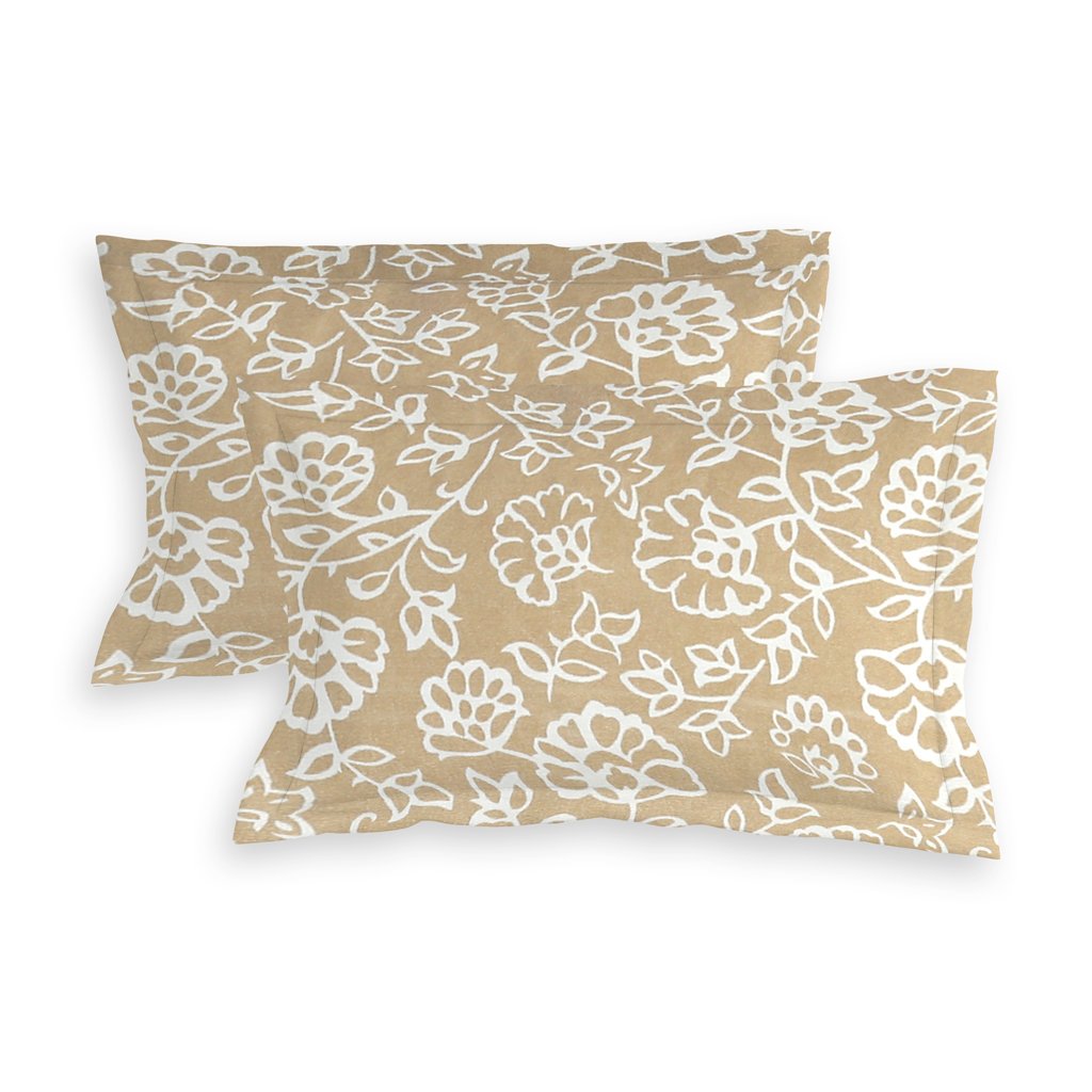 Elastic Fitted King Size Double Bed Sheet With 2 Pillow Covers (Blue)2