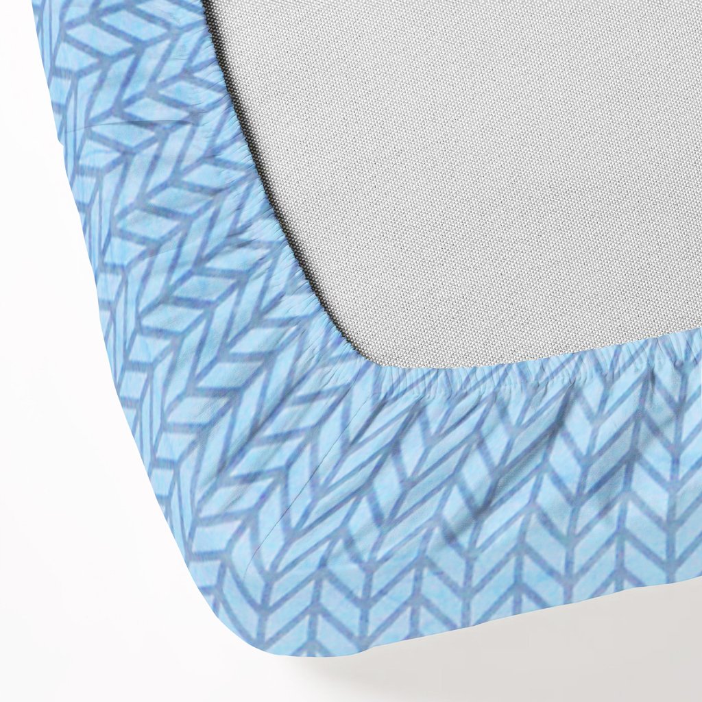 Elastic Fitted King Size Double Bed Sheet With 2 Pillow Covers (Grey) 20