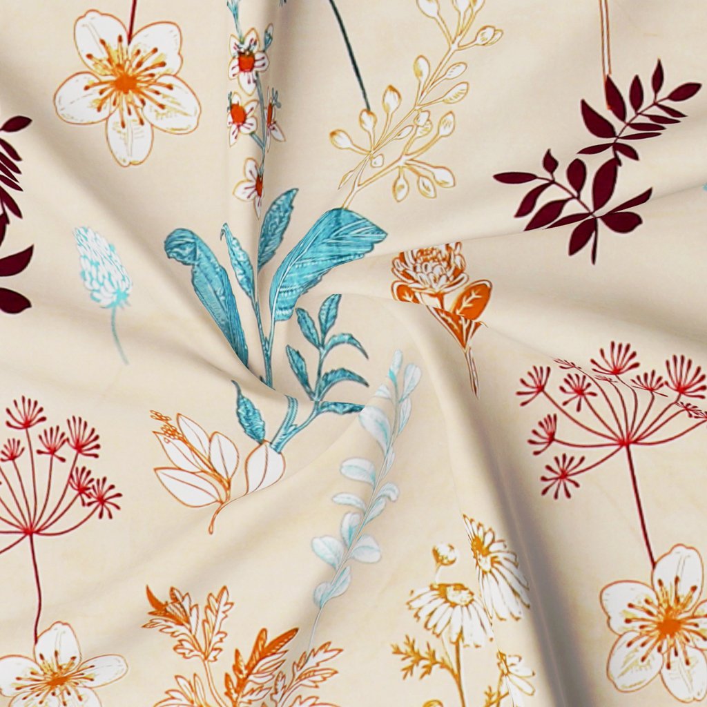 Elastic Fitted King Size Double Bed Sheet With 2 Pillow Covers (Grey)