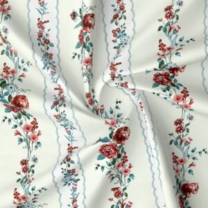 Glace Cotton Double Flat Bedsheet With 2 Pillow Covers (Green)