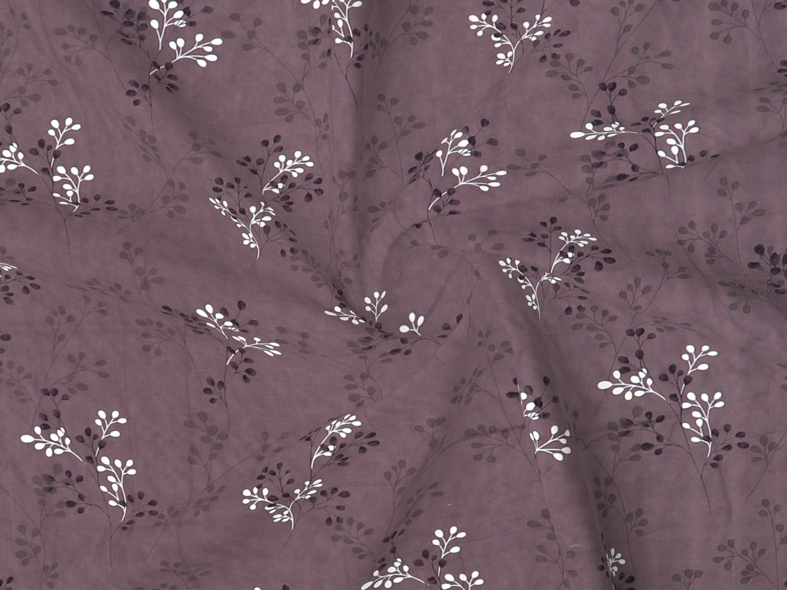 Glace Cotton Double Flat Bedsheet With 2 Pillow Covers (Coral)