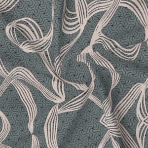 Single Glace Cotton Elastic Fitted Bed Sheet With One Pillow Cover (Slate Gray)