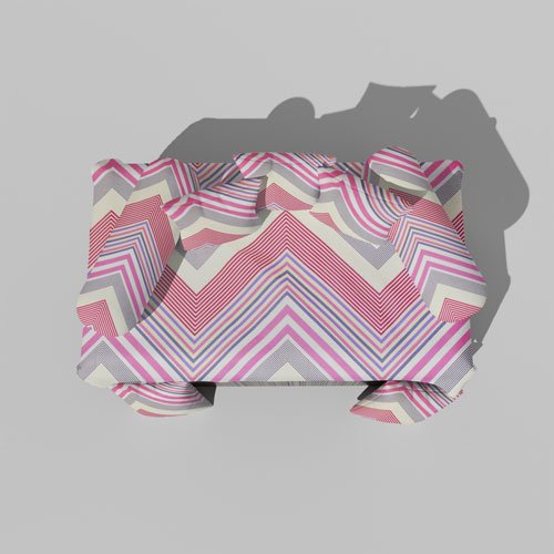 210 TC Cotton Printed Diwan (Set of 8 Pieces)1 Single Bedsheet 5 Cushion Covers And 2 Bolster Cover