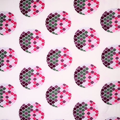 210 TC Cotton Printed Diwan (Set of 8 Pieces)1 Single Bedsheet 5 Cushion Covers And 2 Bolster Cover