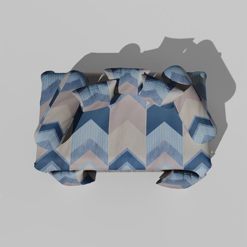 210 TC Cotton Printed Diwan (Set of 8 Pieces)1 Single Bedsheet 5 Cushion Covers And 2 Bolster Cover