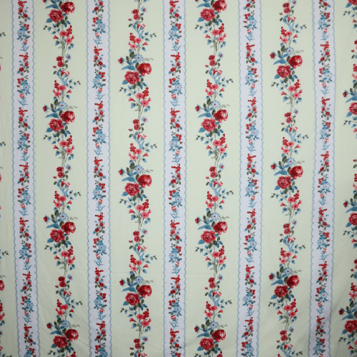 210 TC Cotton Printed Diwan (Set of 8 Pieces)1 Single Bedsheet 5 Cushion Covers And 2 Bolster Cover